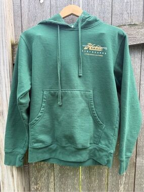 Hobie Surfboards Forest Green Pullover Hoodie with Front Logo